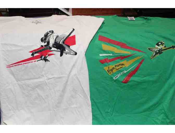 2 Virgin Fest  (2007 and 2008) T-SHIRTS