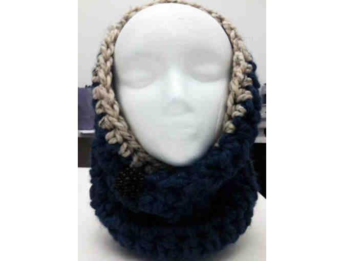 Baby It's Cold Outside:  Handmade KNITTED COWL