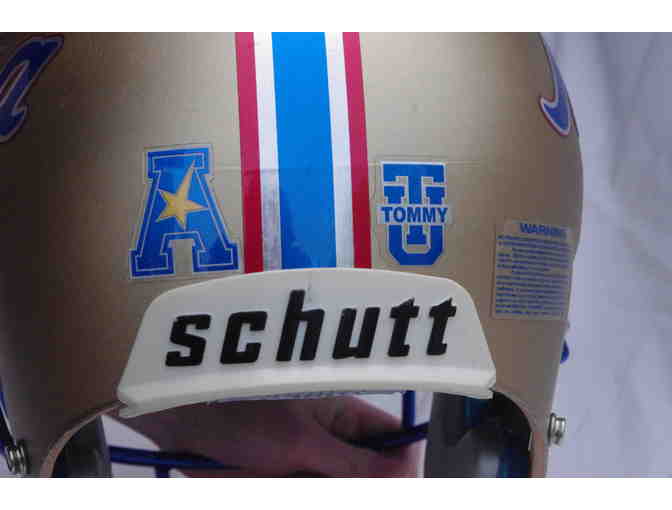 AUTOGRAPHED University of Tulsa Football Helmet