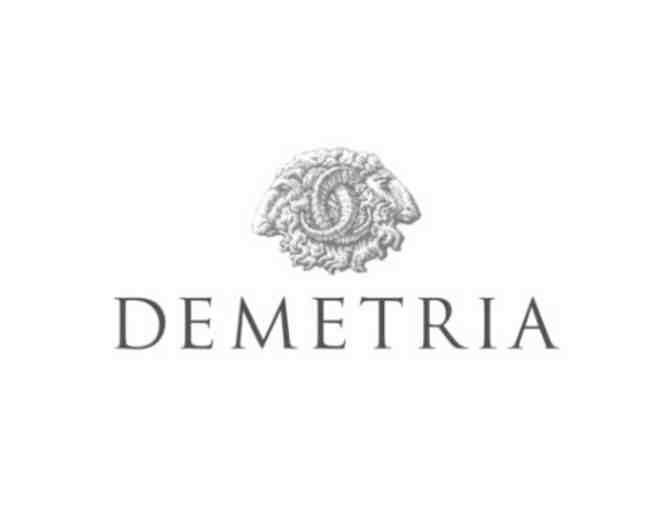 2 Demetria Estates Wine Bottles and Opener