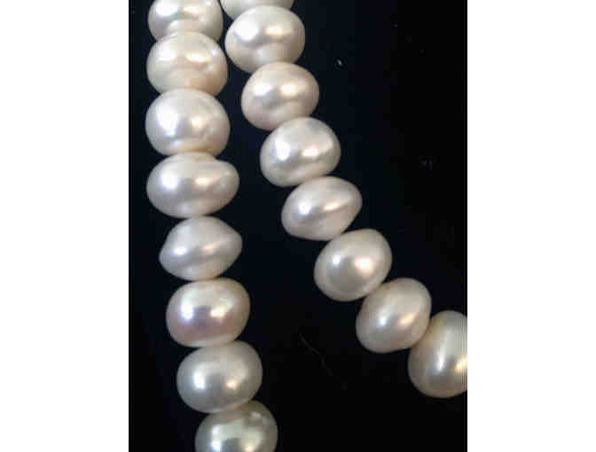 36" Roped, 15 mm Matched Freshwater Pearl Necklace - Photo 2