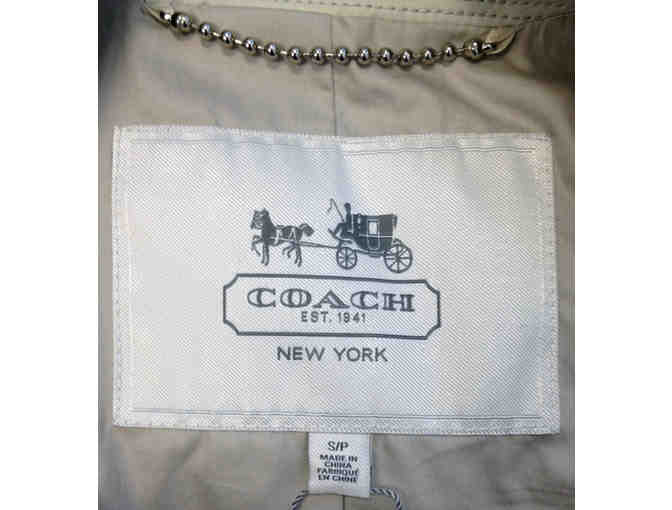 Coach Leather Moto Vest
