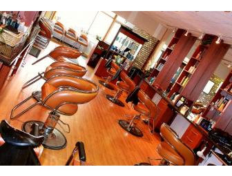 A Day of Pampering and Relaxation: Haircut and Style, Massage  and Gift Basket!