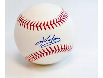 Adrian Gonzalez Autographed Red Sox Baseball