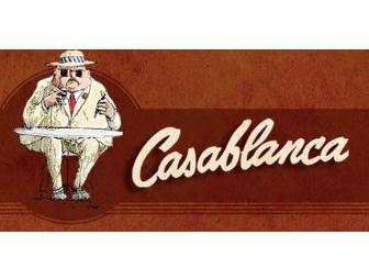 Dinner for Two at Casablanca