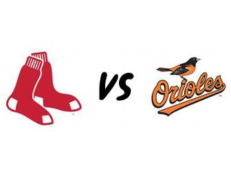 4 Tickets to Red Sox vs. Baltimore Orioles May 4