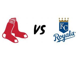 4 Tickets to Red Sox vs. Royals, Monday August 27