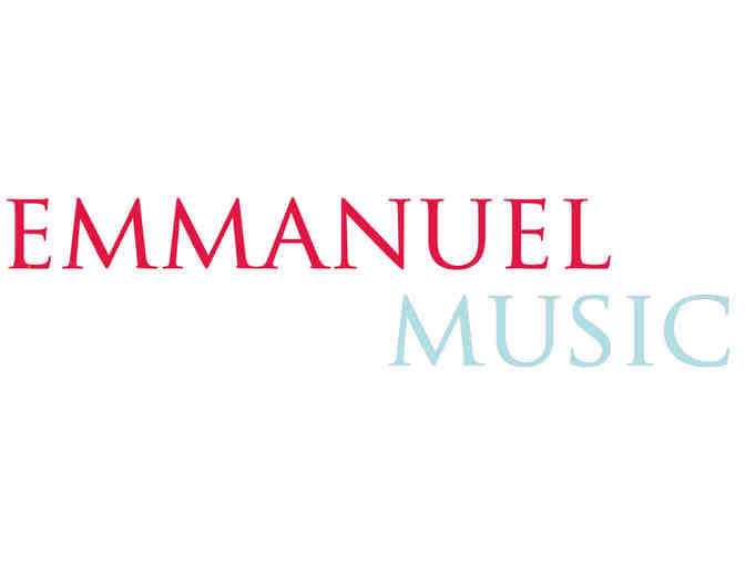 Emmanuel Music - Gift Certificate for Two 1st Tier Tickets