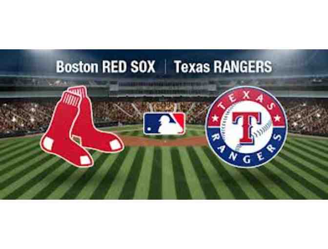 Boston Red Sox vs. Texas Rangers (4 Tickets) - Wednesday, July 11, 2018
