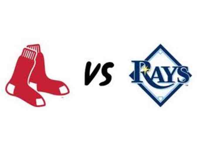 Red Sox vs. Tampa Bay Rays (4 tickets) - Saturday, August 18, 2018
