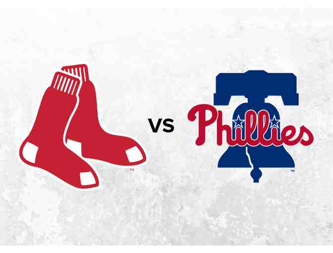 Red Sox vs Philadelphia Phillies - Two Pavilion Club Seats - 8/21/19, 7:10pm