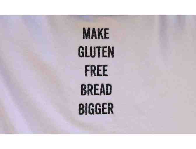 Make Gluten-Free Bread Bigger T-Shirt (Large) + $25 Total Wine Gift Card