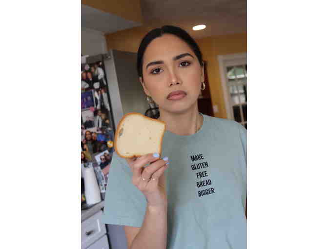 Make Gluten-Free Bread Bigger T-Shirt (Small) + $50 Starbucks Gift Card