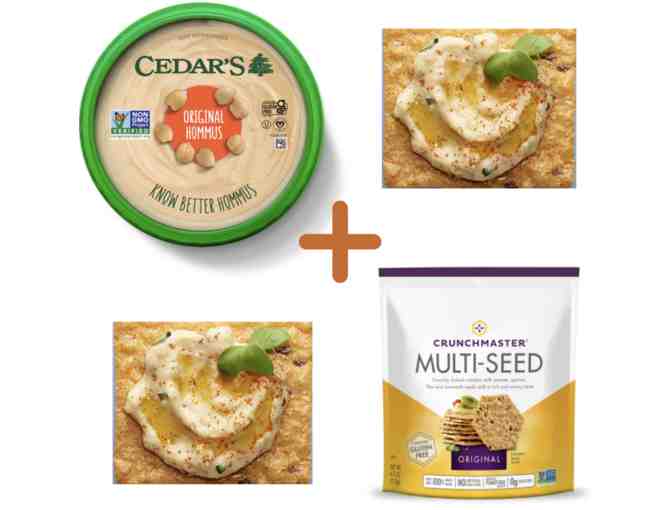 12 Crunchmaster Crackers + 25 Cedar's FREE Product Coupons (C)