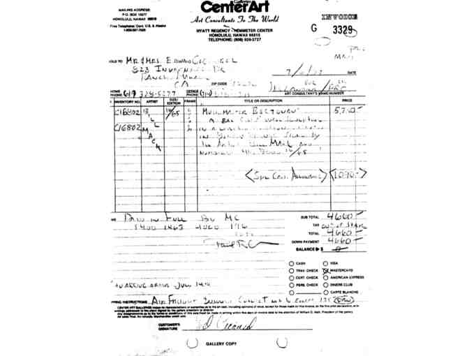 Beethoven Bonded Bronze Bas-Relief Sculpture by Bill Mack