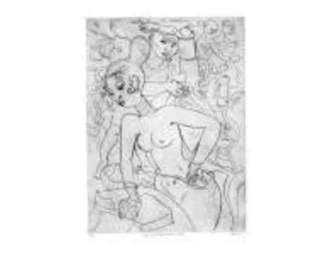 Framed Etching by Ruth Channing