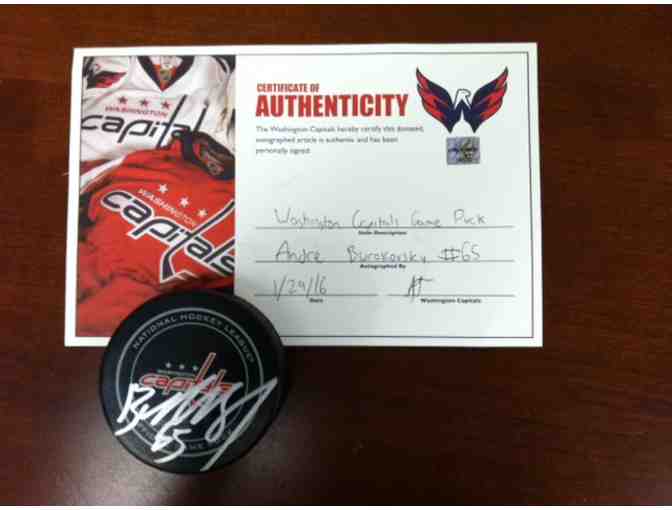 Autographed Game Puck