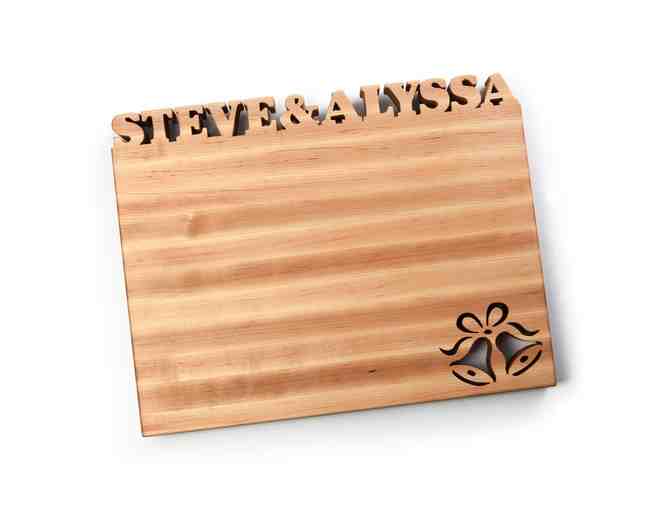 Personalized Cutting Board from Words with Boards