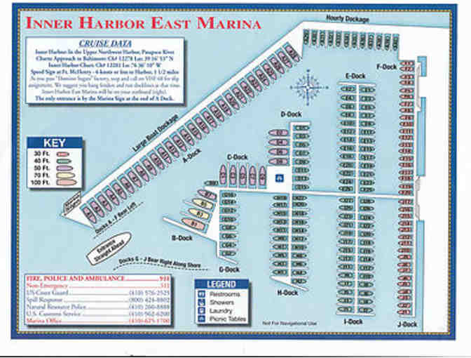 Overnight Dockage from Harbor East Marina (1 of 2)