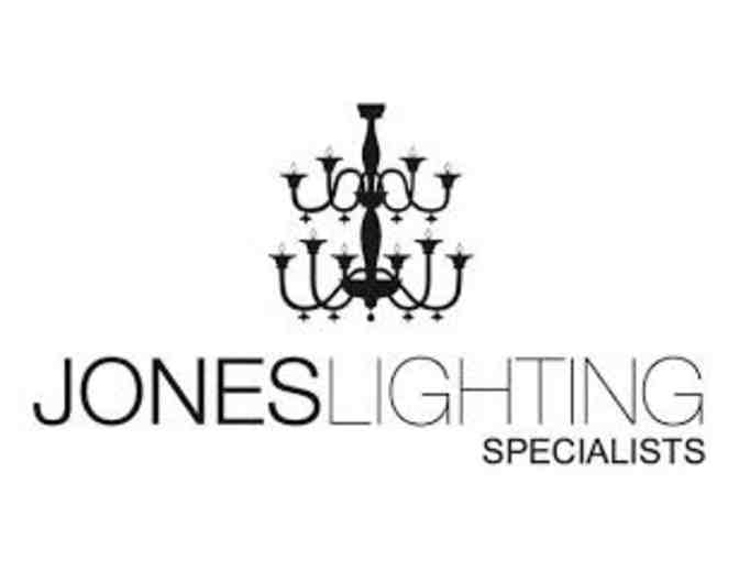 Hand-Painted Wooden Floor Lamp from Jones Lighting Specialists