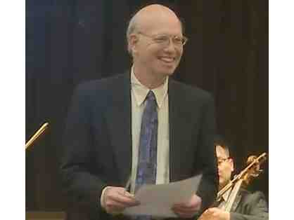 A Cappella Choral Work Score and Dedication