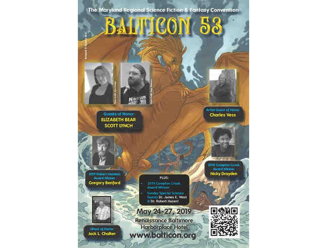 2 Full-Weekend Memberships to Balticon 53