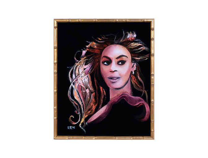 Beyonce' Painting on Velvet from Erin Ouslander - Photo 1