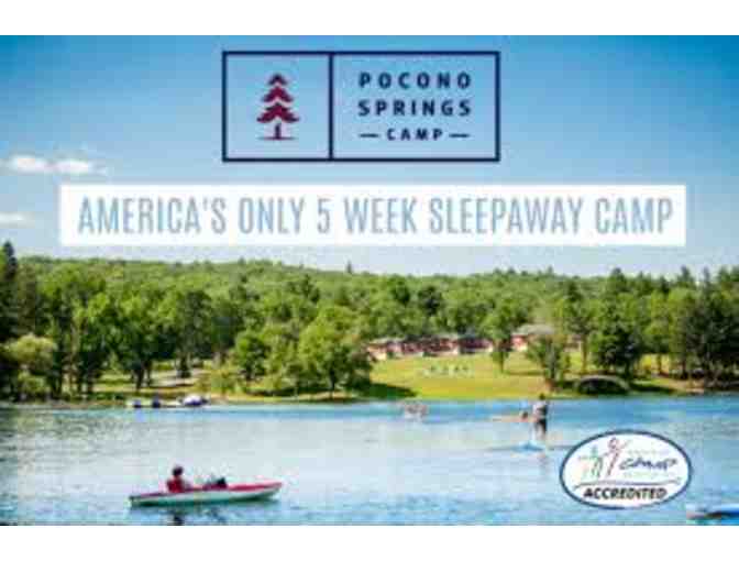 5-Week Camp in the Poconos