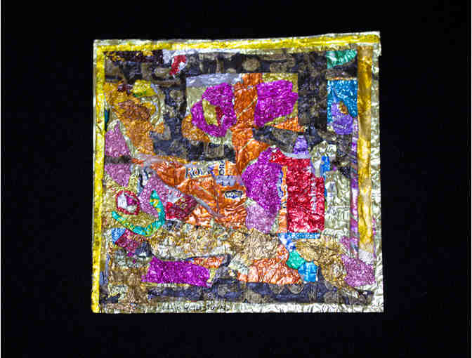 Candy Wrapper Collage by Gladys Goldstein - Photo 1