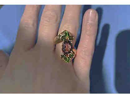 Amethyst & Diamond Ring from Nelson Coleman