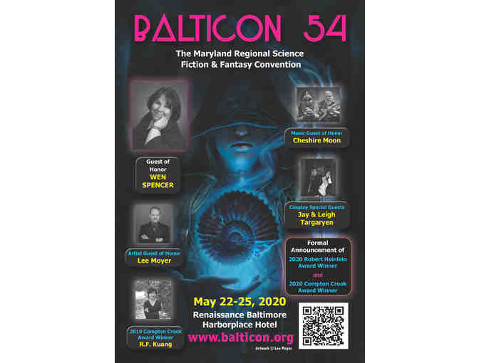 2 Full-Weekend Memberships to Balticon 54