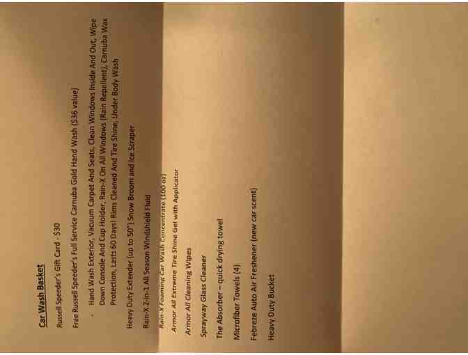 Third Grade Basket - Auto Detail