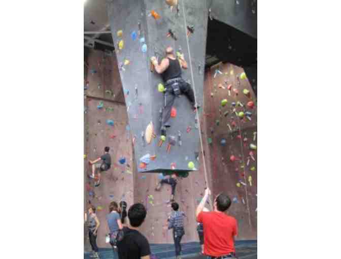 Rock Climbing at Brooklyn Boulders in Somerville