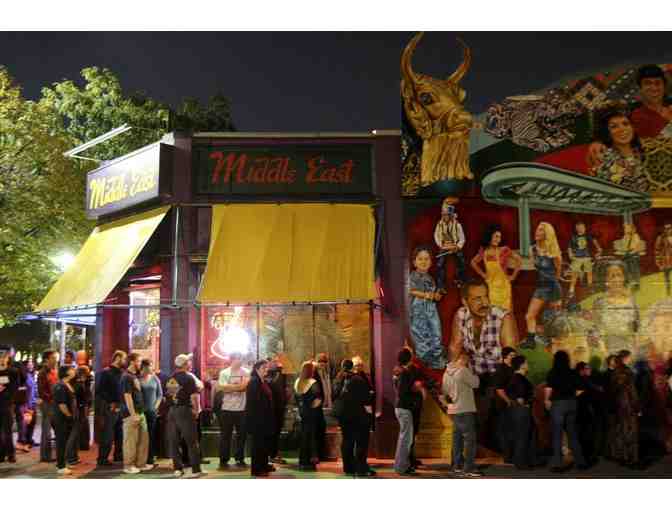 Complimentary Dinner for 2 Gift Certificate for Middle East Restaurant