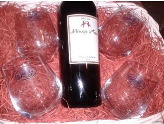 Stemless Wine Glass Basket