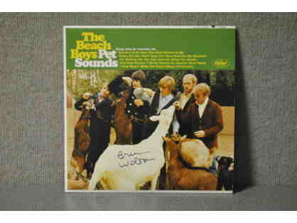 Beach Boys Pet Sounds Vinyl Autographed by Brian Wilson