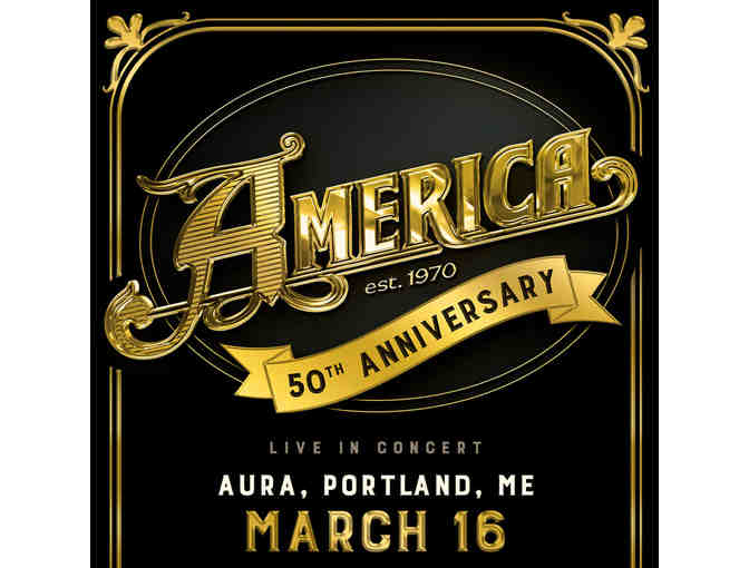 AMERICA Concert Tix  Saturday March 16 @ AURA (general admission) - Photo 1