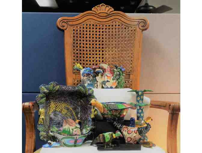 Ardmore Ceramics Collectibles Chair