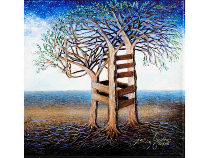 As Above, So Below:  Acrylic Painting