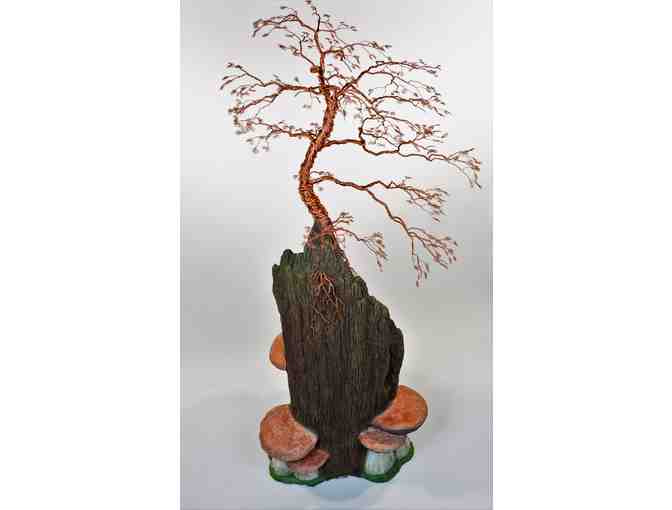 Awaiting:  Copper Wire & Pal Tiya Clay Sculpture