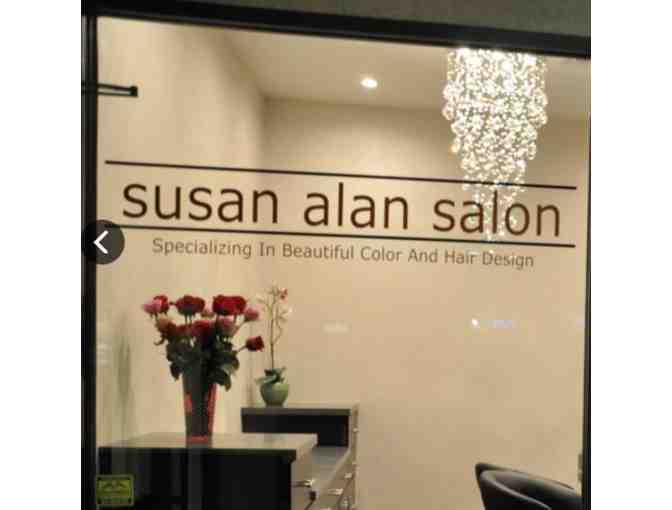 Hair Cut, Color and Make-Up Application @Susan Alan Salon