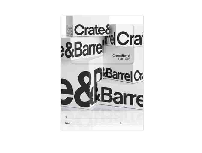 $95 GIFT CARD TO CRATE and BARREL