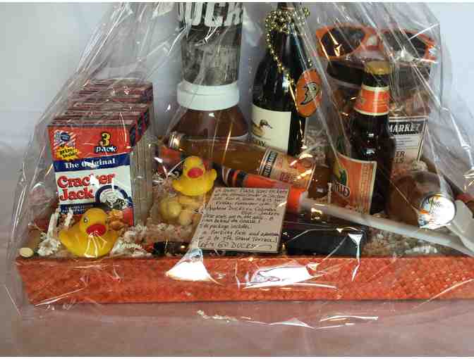 Ducks Basket of 'Puck'alicious Goodies