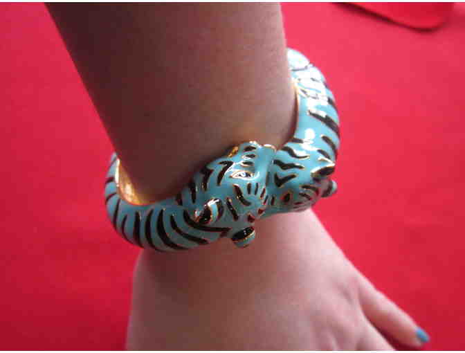 Unique Tiger Bracelet by Kenneth Jay Lane