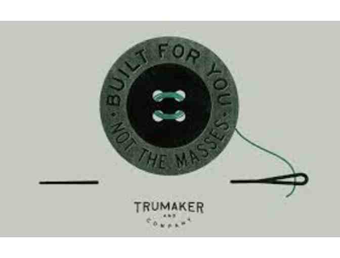 $125 Gift Certificate for Custom Made Men's Wear by Trumaker!