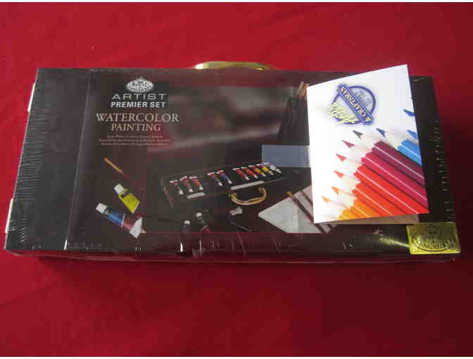 24-Piece Watercolor Set and $10 Gift Certificate + Set of Multicultural Children's Books