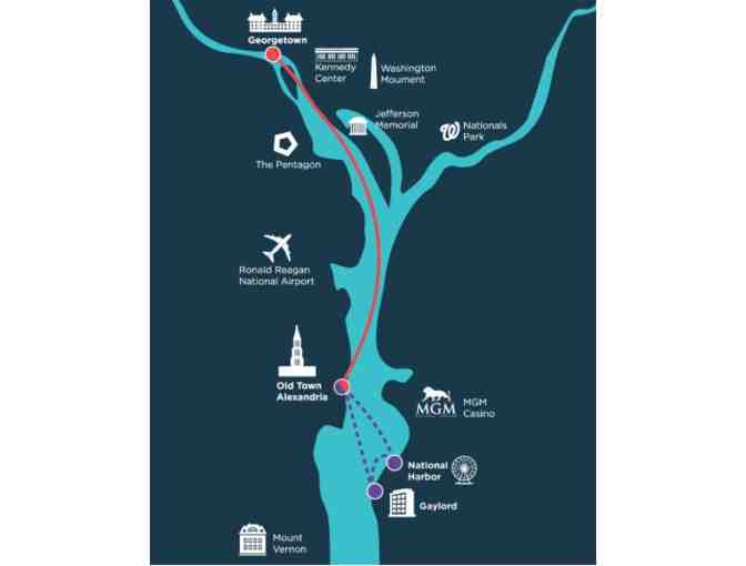Potomac Riverboat - Washington Monuments Cruise