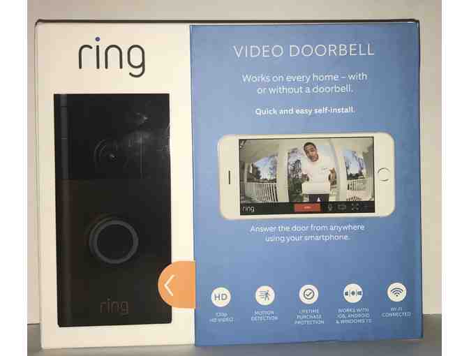 Ring - Video Doorbell in Black