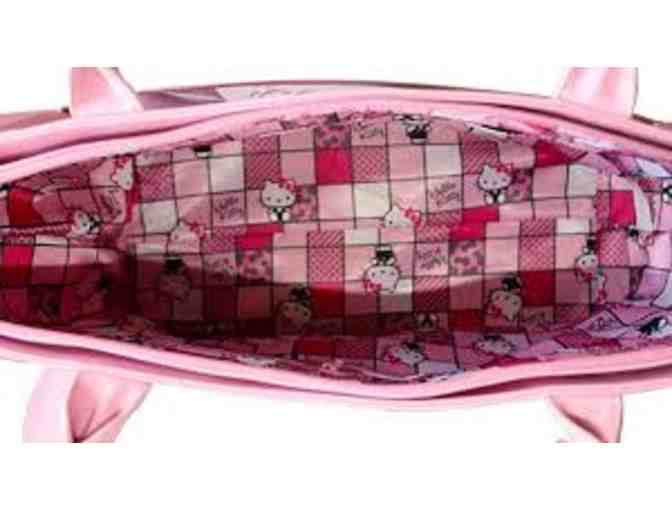 Hello Kitty Limited Edition Adorable Fancy Pink Satchel Handbag Purse in Smoky Pinkish
