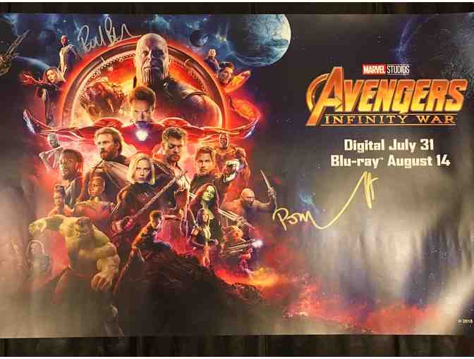 Marvel Studios - Avengers Infinity War Signed Posters